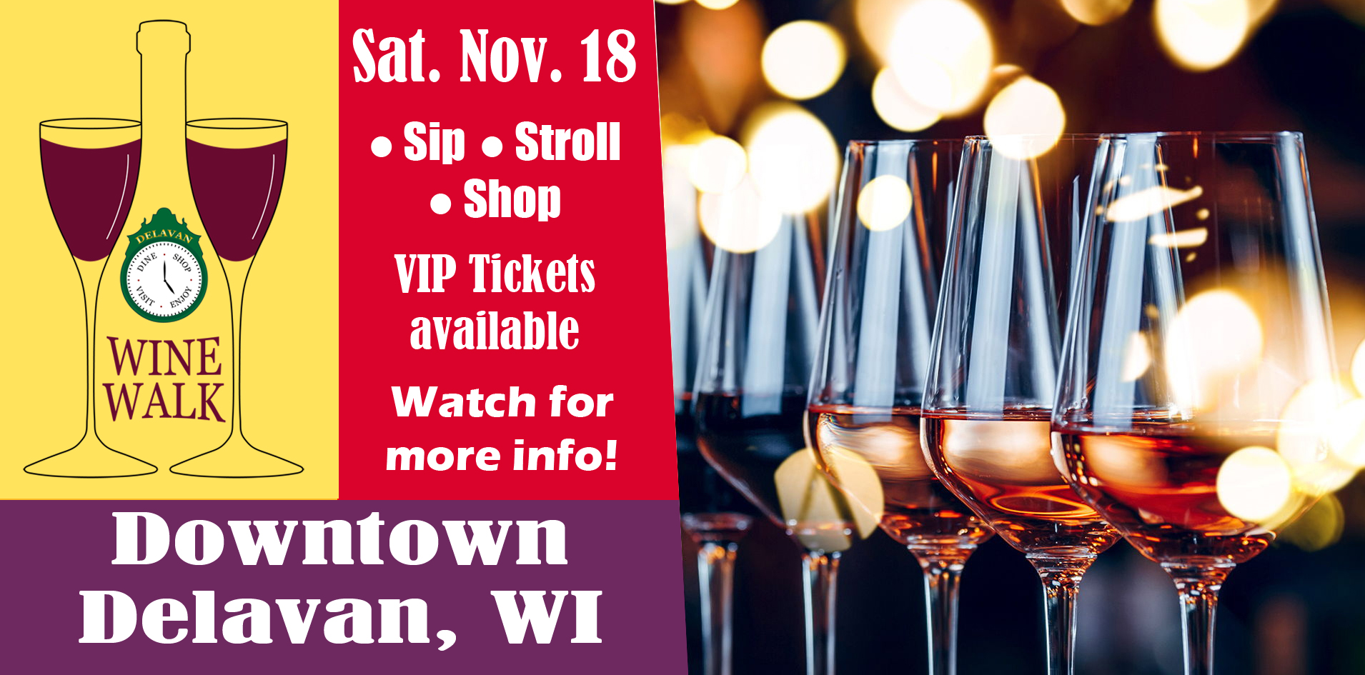 Delavan wine walk